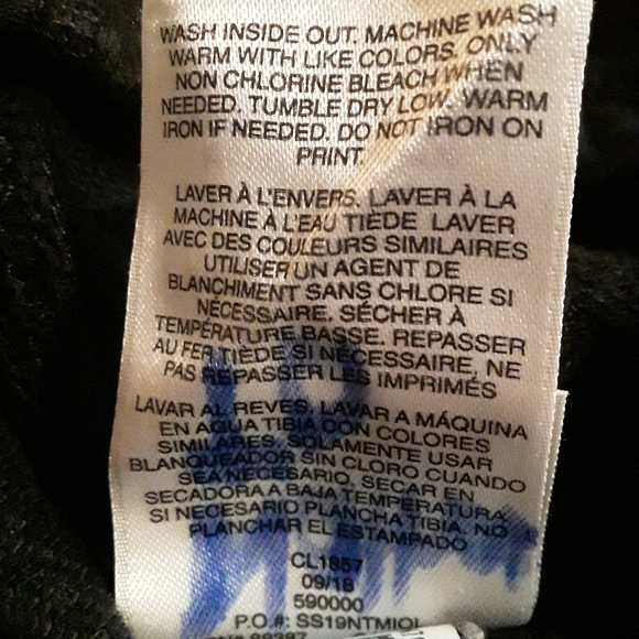 Adidas Boys Age 7 Black & White Hoody Sweatshirt - Picture 12 of 12